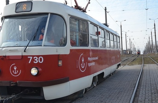 В Мариуполь завершилась поставка «бэушных» трамваев из Риги