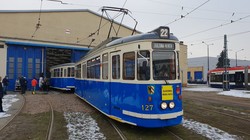 В Кракове восстановили еще один ретро-трамвай