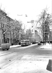 Одесский транспорт снежной зимой 1979 года (ФОТО)
