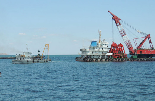 В порту Черноморск под Одессой завершили реконструкцию проходного канала