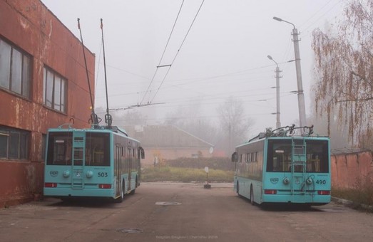 В троллейбусном депо Чернигова – пополнение