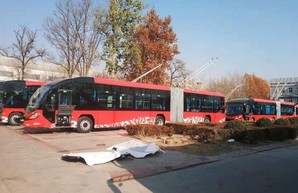В китайском городе Баодине открылось троллейбусное движение