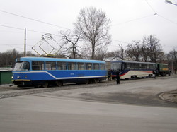Одесский транспорт 10 лет назад: как на рельсы ставили последний трамвай модели К1 (ФОТО)