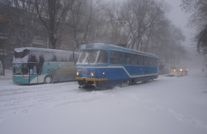 Снегопады могут привести к проблемам на дорогах Одесской области