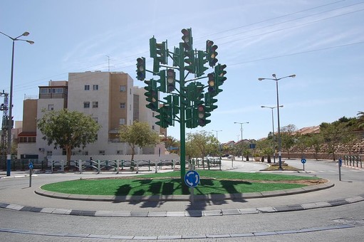 В самом южном городе Израиля убрали все светофоры с улиц