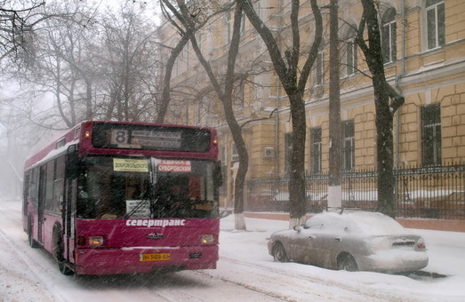 Непогода снова создает проблемы на дорогах Одесской области