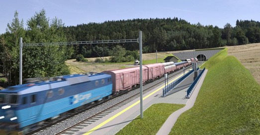 В Чехии начали строить новый железнодорожный тоннель