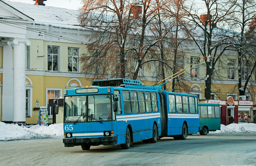 В Полтаве отказываются от троллейбусов-«гармошек»