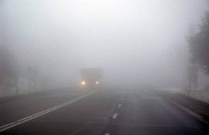 На дорогах Одессы, центра и юга Одесской области, туман и гололед