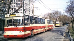 Троллейбусы-«гармошки» в Украине
