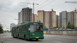 Троллейбусы-«гармошки» в Украине