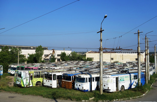 В оккупированном Крыму вывели из эксплуатации почти все троллейбусы «Skoda»