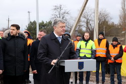 Петр Порошенко открыл автомобильный обход города Рени (ФОТО)