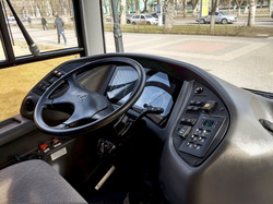 Херсонцам представили белорусский автобуса МАЗ 206