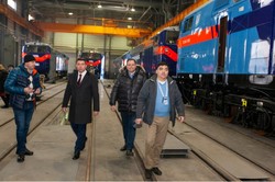 Крюковский вагоностроительный завод передал «Укрзализныце» еще семь тепловозов ТЕ33АС