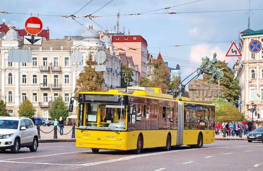 Пассажиропоток общественного транспорта Киева в январе 2019 года значительно уменьшился