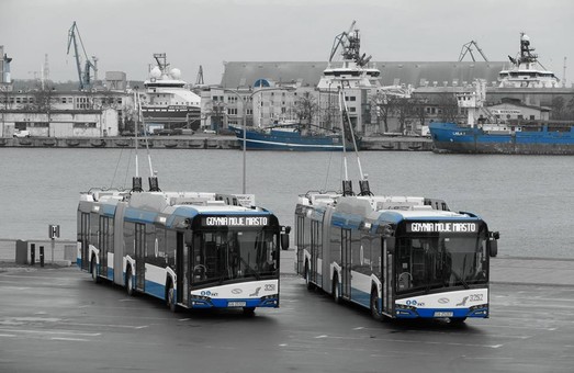 В польской Гдыне начали эксплуатировать новые троллейбусы «Solaris»