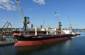 Ильичевский судоремонтный завод провел первую модернизацию балластной системы судна по современным стандартам