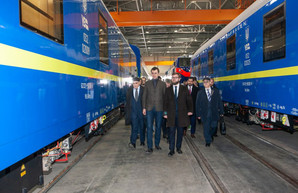 Новые вагоны RIC, изготовленные Крюковским вагоностроительным заводом, будут курсировать по маршруту Киев – Вена