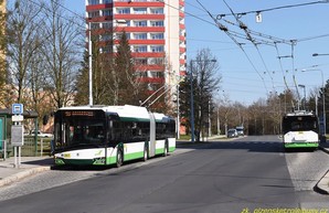 В Пльзене новые троллейбусы-«гармошки» уже начали возить пассажиров