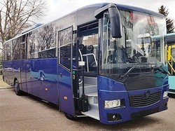 «Эталон» представил журналистам новый туристический автобус А084 «Тюльпан»