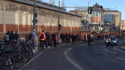 Вчера в Берлине остановился почти весь общественный транспорт