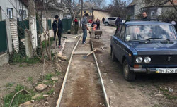 В Килии на юге Одесской области создают пешеходную инфраструктуру
