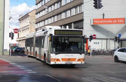 В австрийском Линце вывели из эксплуатации троллейбусы «Volvo 7000AT»