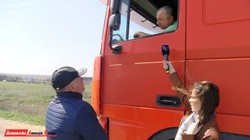 Водители тяжелых фур стараются объезжать весовые комплексы, установленные на автотрассах Одессой области