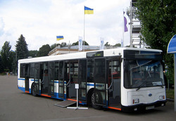 Первый украинский низкопольный автобус появился еще в конце 1990-х