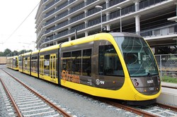 В Утрехте тестируют новую трамвайную линию