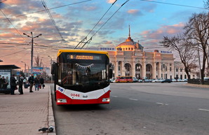 В Одессе временно прекратили работу четыре троллейбусных маршрута
