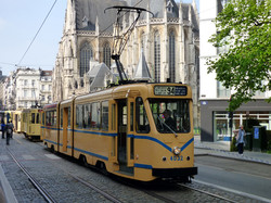 Трамвай Брюсселя отпраздновал свое 150-летие (ФОТО)