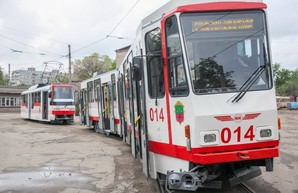 В Запорожье на линию выпустили два трамвая