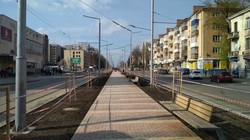 В Виннице провели реконструкцию улицы с трамвайным движением