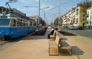 В Виннице провели реконструкцию улицы с трамвайным движением