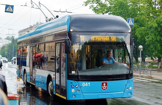 В Виннице на маршруты вышел троллейбус, собранный силами депо