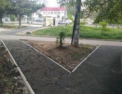 В Одессе рассказали и показали, как ремонтируют тротуары