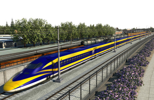 Федеральное правительство США решило «урезать» финансирование строительства высокоскоростной железной дороги в Калифорнии