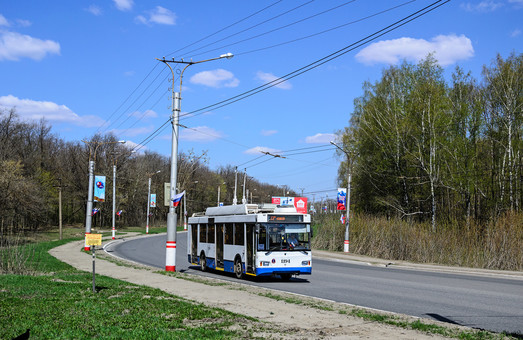 В российском Саранске одно из троллейбусных депо приостановило свою работу