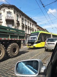 Во Львове трамваи ломают пантографы из-за использования устаревшей подвески контактного провода