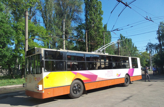 В Кривом Роге восстановили еще один троллейбус