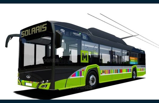 В Сент-Этьене будут работать троллейбусы польско-чешского производства