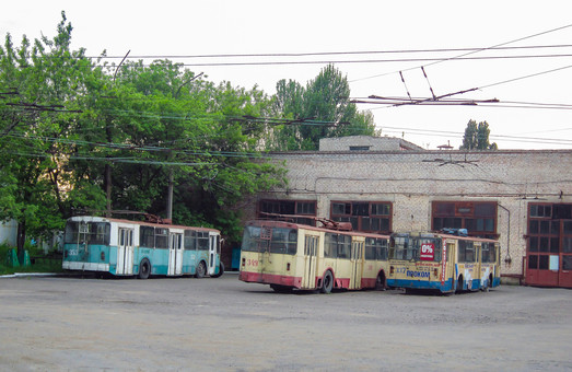 В оккупированном боевиками Алчевске троллейбусное движение понемногу приходит в упадок