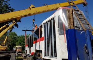 В Запорожье силами трамвайного депо собрали новый трамвай