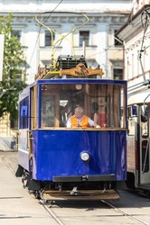 В Киеве провели трамвайную экскурсию «От ретро до сегодня»