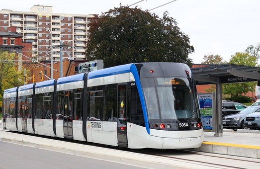 В канадском городе Ватерлоо открылось трамвайное движение