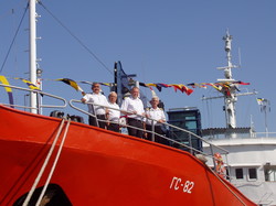 Крупнейшее гидрографическое судно Украины ГС-82 вот уже полсотни лет на службе у Госгидрографии