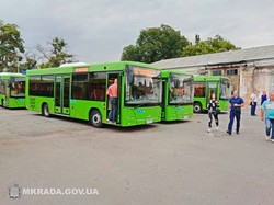 В Николаеве начали работать коммунальные автобусные маршруты