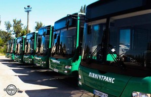 Частный перевозчик в Кривом Рогу выпускает на маршруты автобусы большого класса